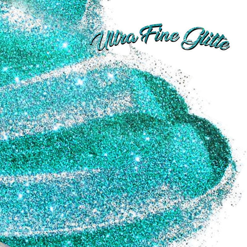 [Australia] - Fine Glitter, YGDZ 150g Blue Green Glitter Cosmetic Body Face Nail Hair Eye Makeup Teal Glitter for Tumblers Resin Slime Crafts Decoration, 0.3mm 