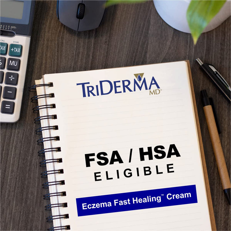 [Australia] - TriDerma Eczema Fast Healing Face and Body Cream, Maximum Strength Itch & Rash Relief, 4.2 Ounces 