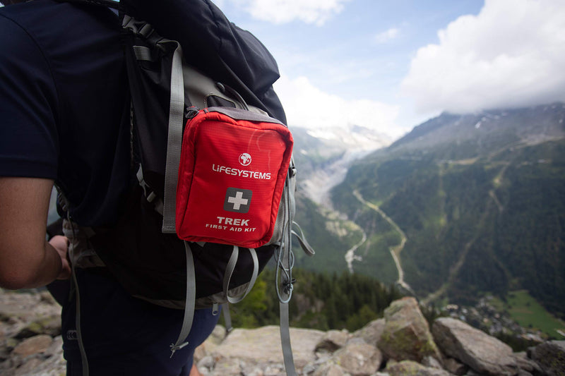 [Australia] - Lifesystems Trek First Aid Kit, CE Certified Contents, Specifically Designed for Hiking and Outdoor 