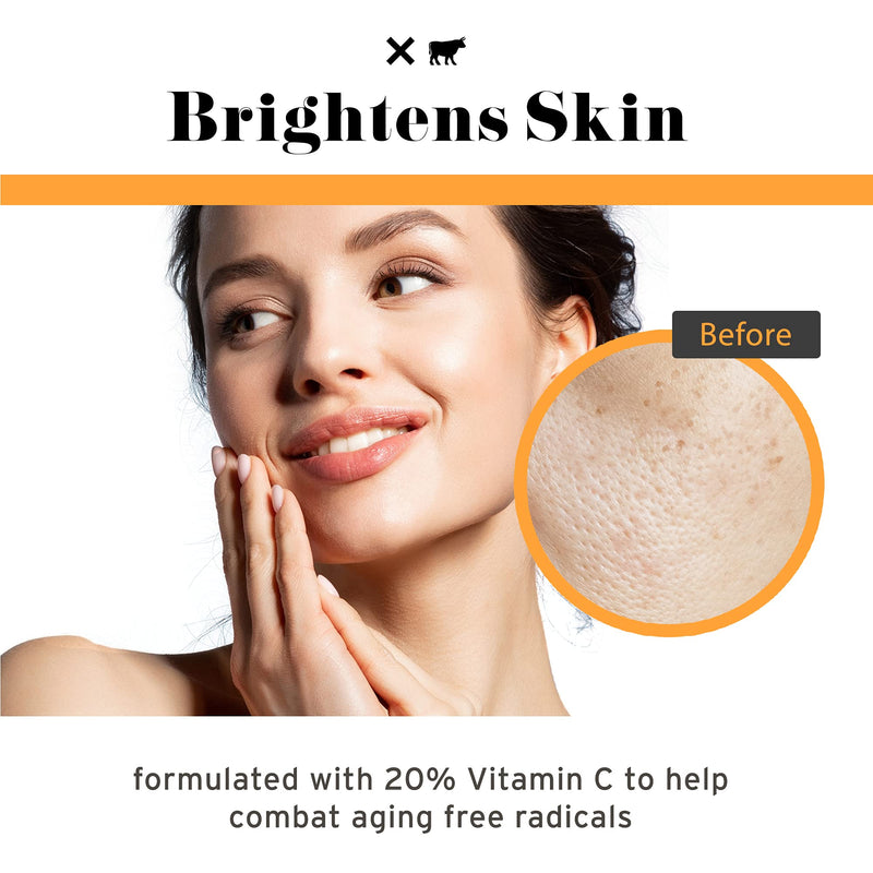 [Australia] - NO B. S. NO BAD STUFF No B. S. Vitamin C Serum For Face - Potent & Clean Skin Care. No Hype. No Fads. Pure C + E with Hyaluronic Acid Serum. (Full Size) Full Size 