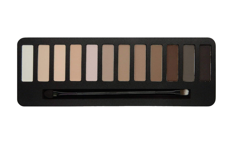 [Australia] - W7 | Mighty Mattes Eyeshadow Makeup Palette | Tones: Creamy Long Lasting Mattes | Colors: Natural Nudes, Grays, Browns, Smokes | Cruelty Free Eye Makeup For Women Eyeshadow Palette 