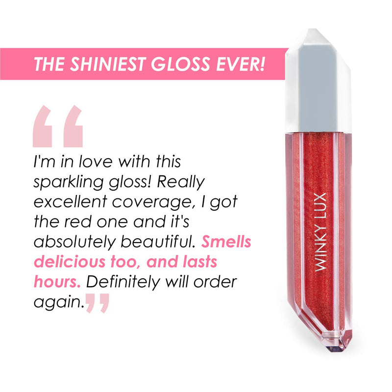 [Australia] - Winky Lux Chandelier Gloss - Glitter Lip Gloss | Risky Disco (4g/.14oz) 