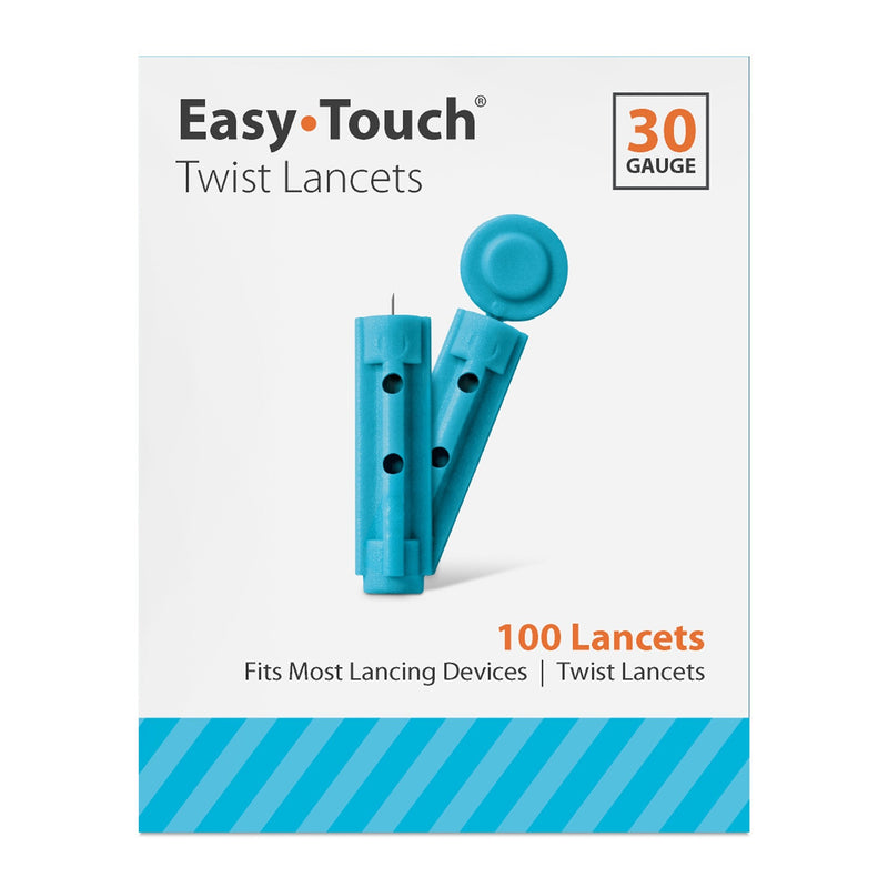[Australia] - EasyTouch Twist Lancets - 30 G, (100 per Box) 