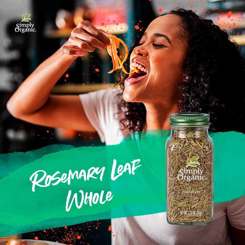 [Australia] - Simply Organic Whole Rosemary Leaf 1.23oz 1.23 Ounce (Pack of 1) 