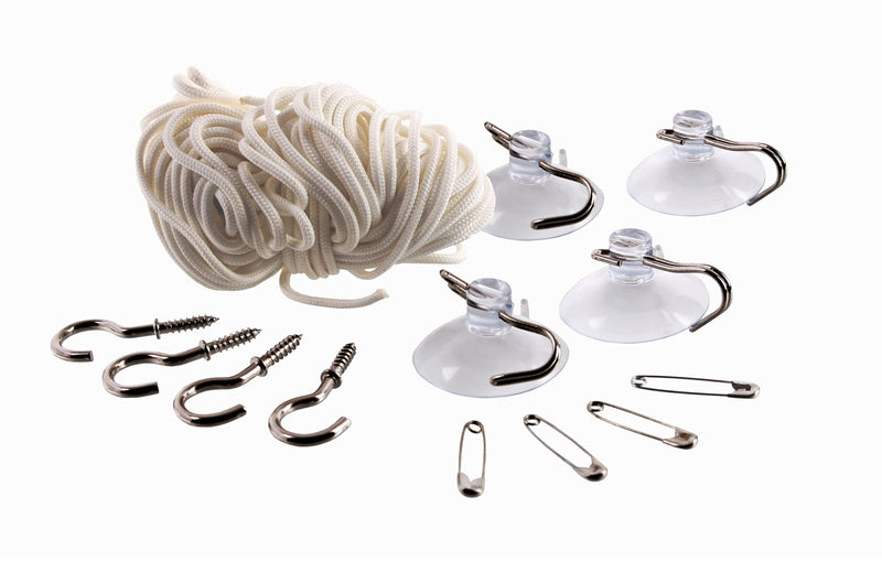 [Australia] - Lifesystems MicroNet Double Mosquito Net Compact and Lightweight Ideal for Traveling & Mosquito Net Spares Hanging Kit For All Mosquito Nets 