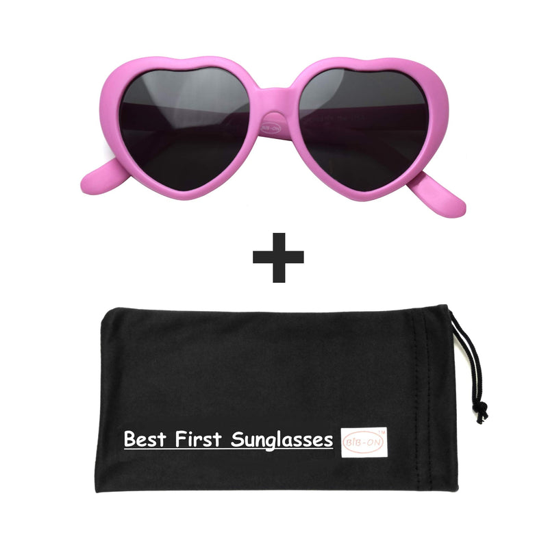 [Australia] - Sweetheart – Baby, Toddler's First Sunglasses for Ages 1-2 Years Pink 