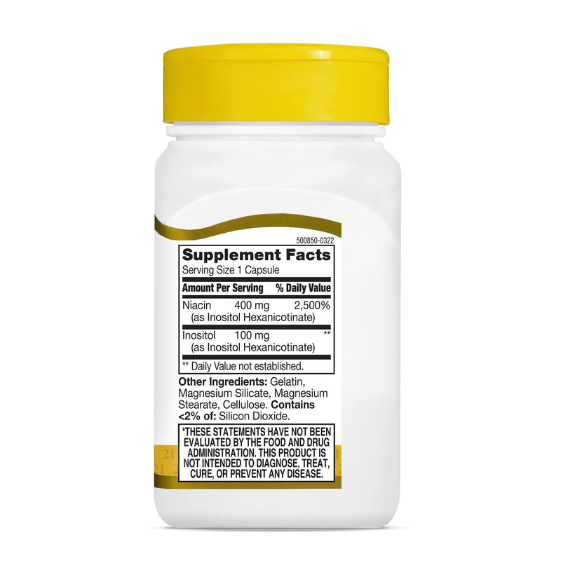 [Australia] - Niacin Flush Free 500 Milligrams 110 Capsules 