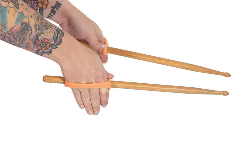 [Australia] - EazyHold Silicone Universal Cuff Aid for Limited Hand Grip, Cerebral Palsy, Therapy, Adaptive Eating Tableware Spoon Fork Holder, Disabled Assistive Equipment (Youth to Adult-5 Pack) Youth to Adult 5 Count (Pack of 1) 
