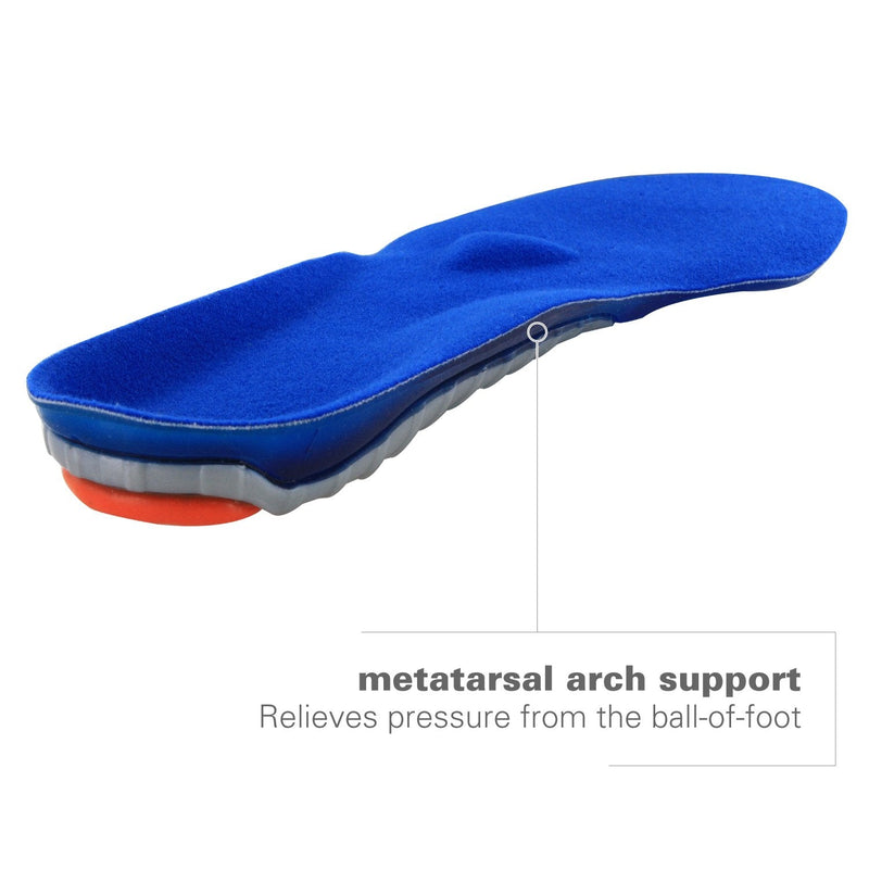 [Australia] - Spenco Gel Comfort Shoe Insole with Cushioning and Support, Men's 14-15.5 