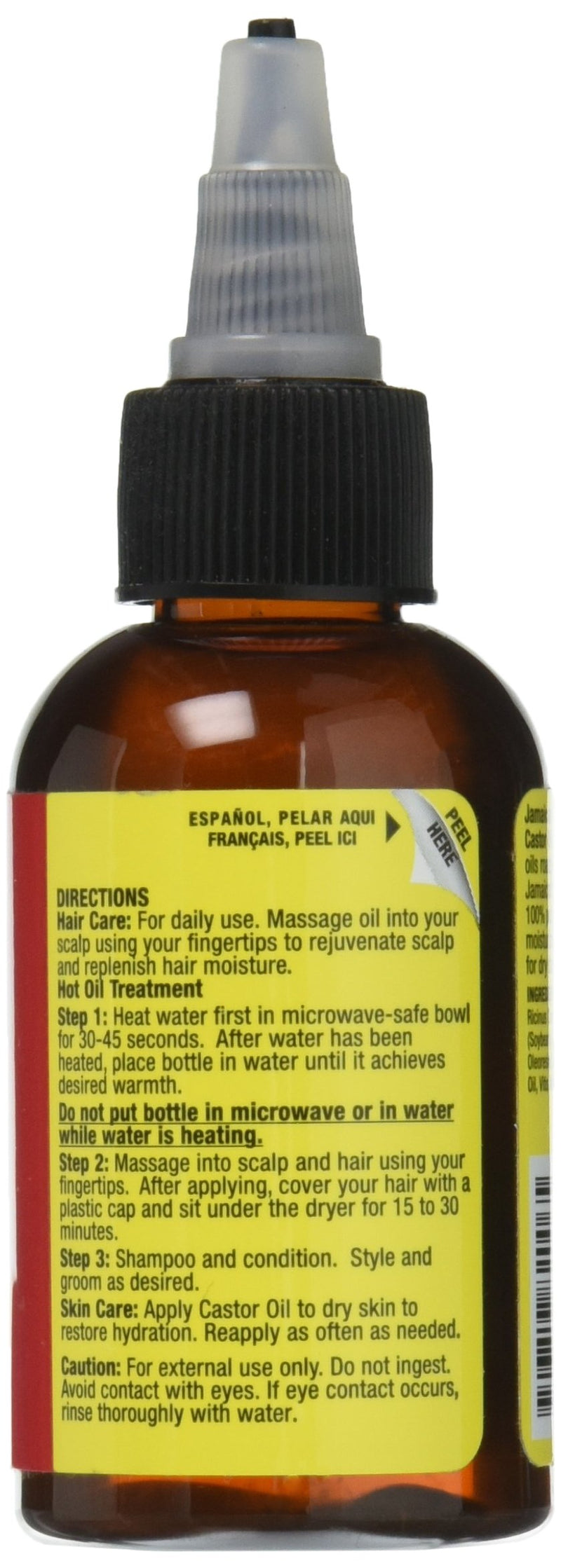 [Australia] - Jamaican Mango & Lime Black Castor Oil, Argan, 2 Fl Oz 2 Fl Oz (Pack of 1) 