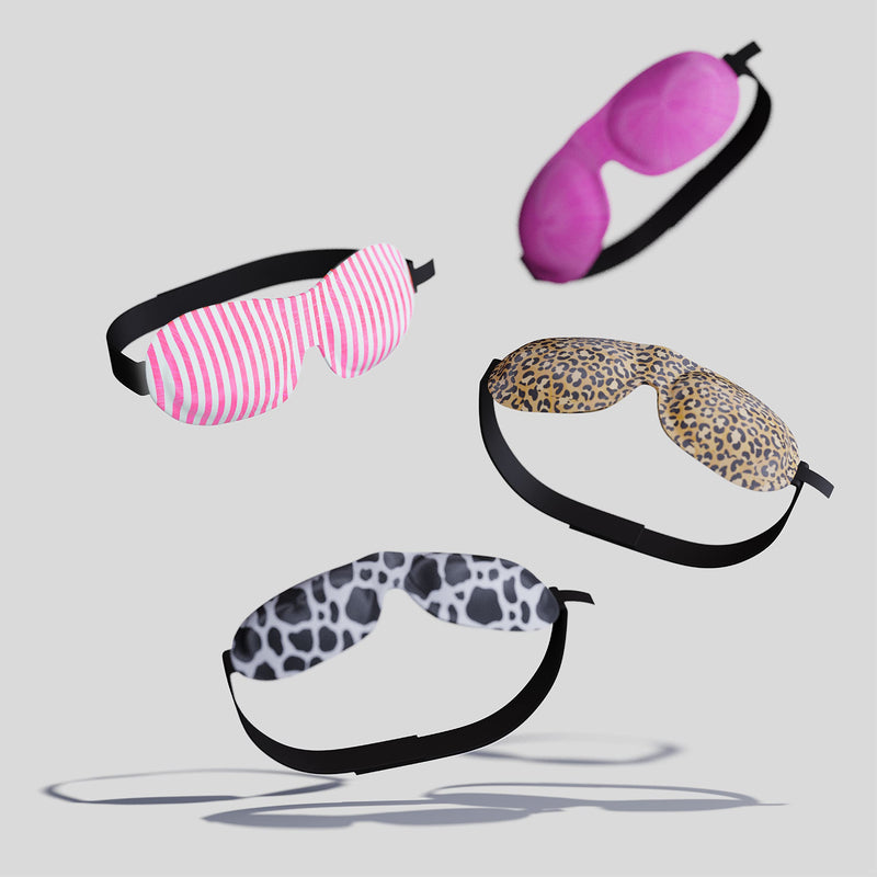 [Australia] - SMUG 100% Blackout Sleep & Eye Mask | Eyelash Extension Friendly | Eye Masks for Sleeping | Sleep Masks for Women & Men | Straps for Dream Comfort & Adjustability | Animal 