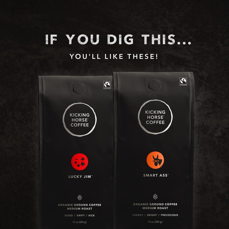 [Australia] - Three Sisters, Kicking Horse Coffee, Medium Roast, Ground, 10 oz - Certified Organic, Fairtrade, Kosher Coffee 