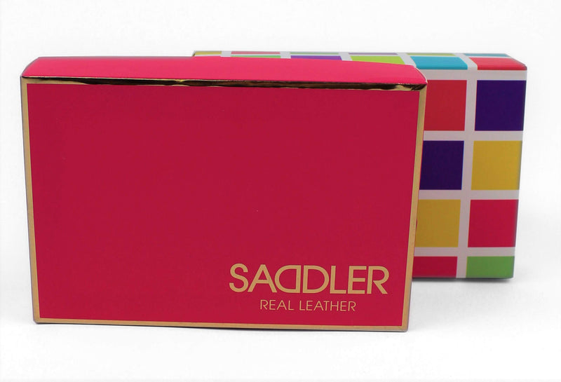 [Australia] - SADDLER Mens Genuine Leather Front Pocket Money Clip Card Holder | Slim Credit Card Case | Gift Boxed 