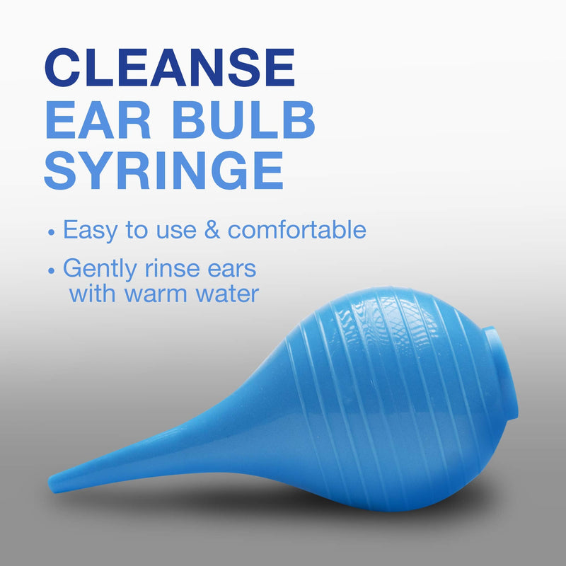 [Australia] - E-R-O Earwax Removal Kit for Complete Ear Care, with Carbamide Peroxide Earwax Removal Drops (0.5 fl oz), Ear Bulb Syringe and Ear Wax Removal Tool with Safety Shield 
