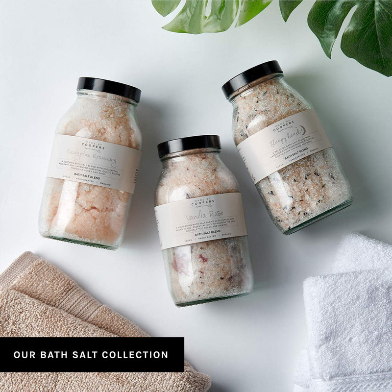 [Australia] - Made By Coopers Eucalyptus Rosemary Soothing Bath Salt Blend with Essential Oils (500g) 