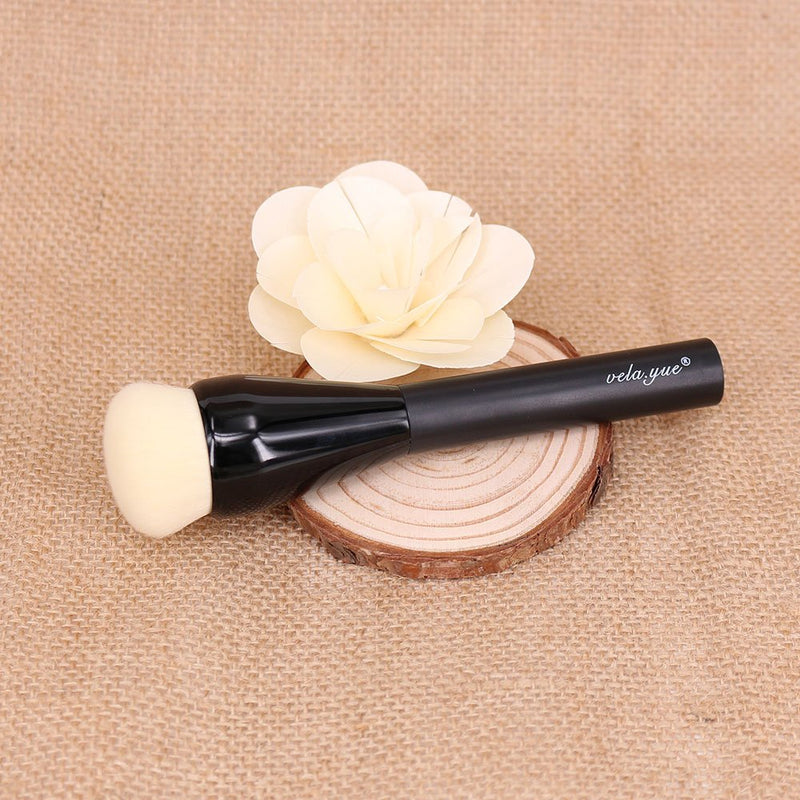 [Australia] - Vela.Yue Pro Foundation Brush Large Flawless Full Coverage Buffing Blending Complexion Base Corrector Powder Contour Makeup Brush 