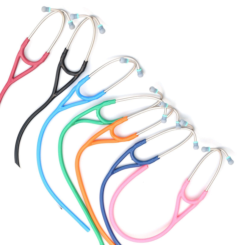 [Australia] - Replacement Tube (Dual Lumen binaurals) fits All Leading Brand Single-Head Cardiology Stethoscopes T72 Blue 