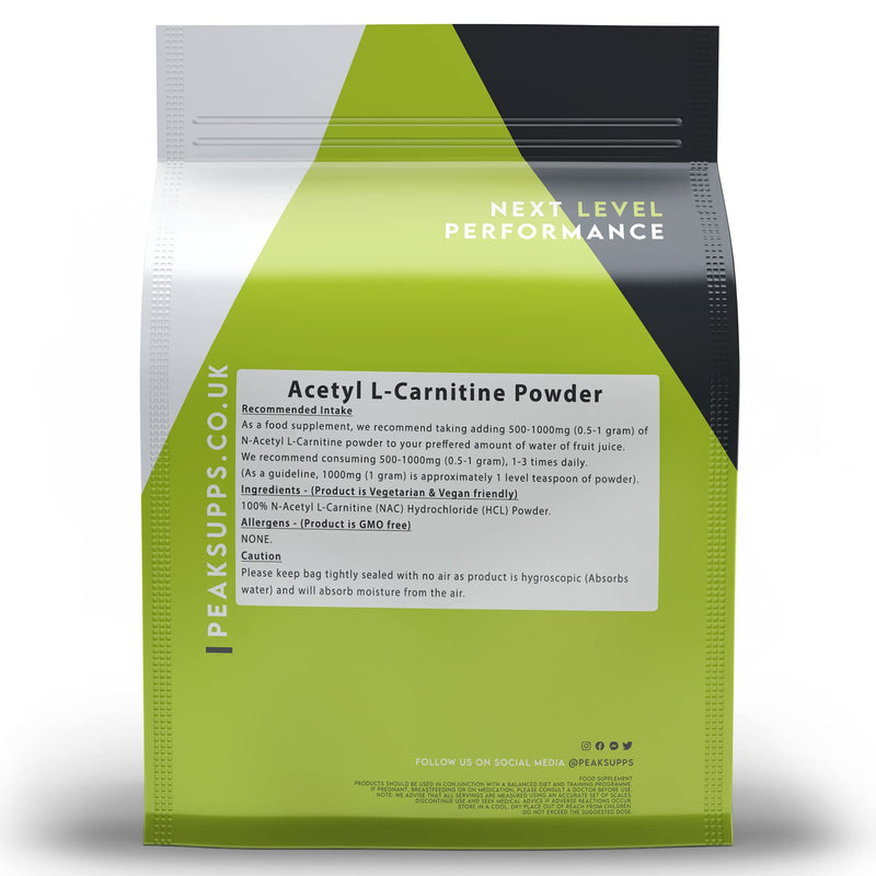 [Australia] - Acetyl L-Carnitine Powder 100g | Pure ALCAR 100 g (Pack of 1) 