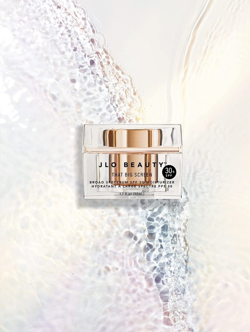 [Australia] - JLO BEAUTY That Big Screen Broad Spectrum SPF 30 Moisturizer | Hydrates, Protects, Luminizes, Soothes For Smooth, Dewy & Glowing Skin | 1.7 Fl Oz 