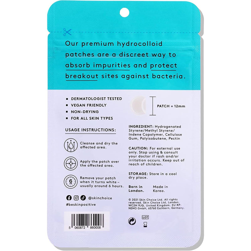[Australia] - Breakout Pimple Acne Spot Patches by SKINCHOICE - 30 Invisible Hydrocolloid Mighty Patch, Dots for Blemish Spots Treatment For Face, Zit Stickers, Vegan & Cruelty-Free Skin Care 30 Count (Pack of 1) 