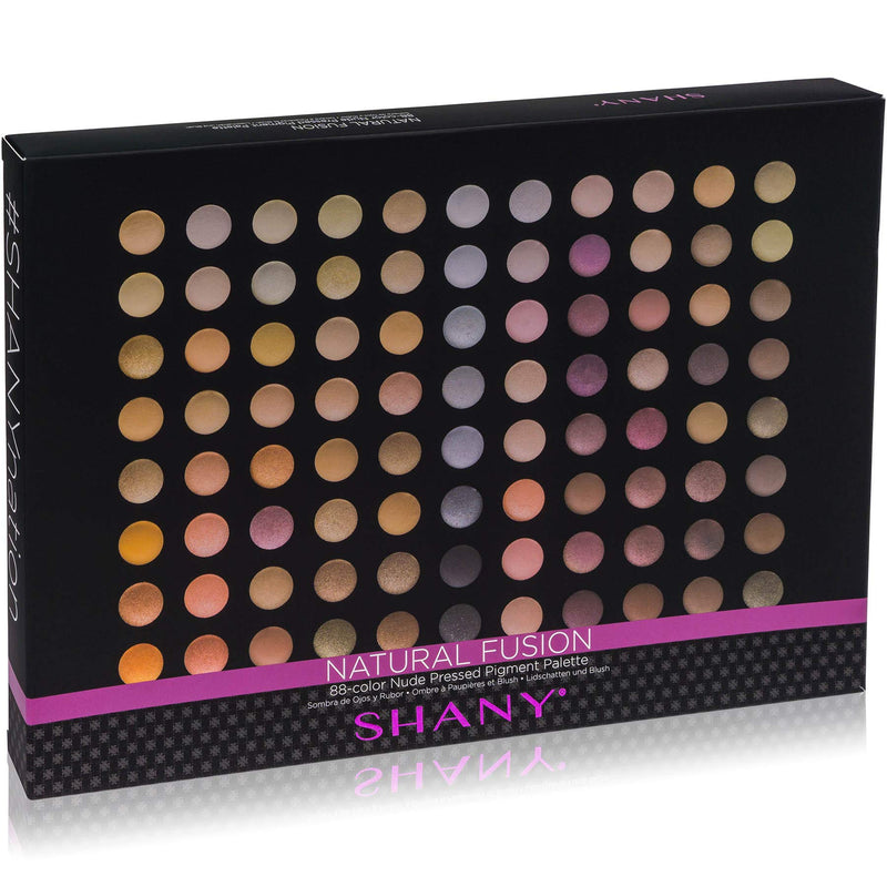 [Australia] - SHANY Natural Fusion - 88 Color Eye shadow Palette - Nude 
