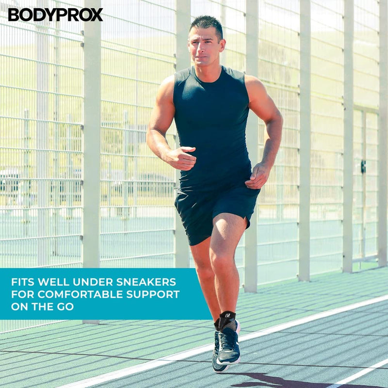 [Australia] - Ankle Brace for Women and Man, Ankle Support with Adjustable Compression Strap for Sprained Ankle, Injury Recovery and More! (Large) Large (Pack of 1) 