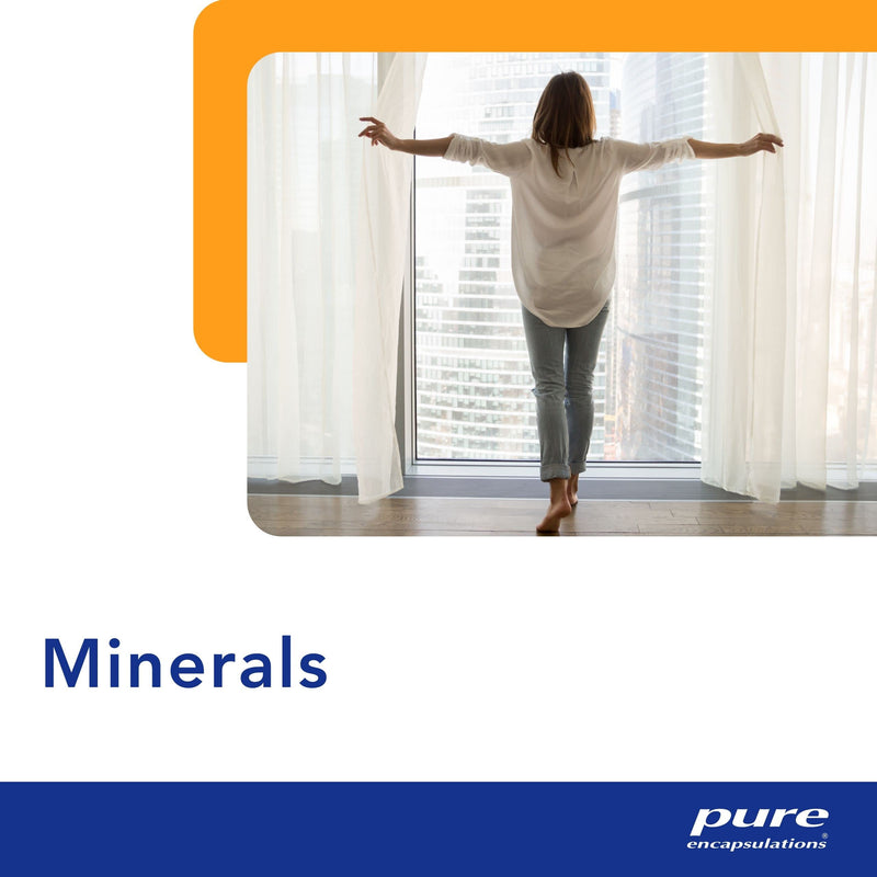 [Australia] - Pure Encapsulations - Mineral 650A - with Calcium, Magnesium, Iron, Iodine, Selenium & Zinc - Hypoallergenic Mineral and Trace Element Formula - 180 Capsules 
