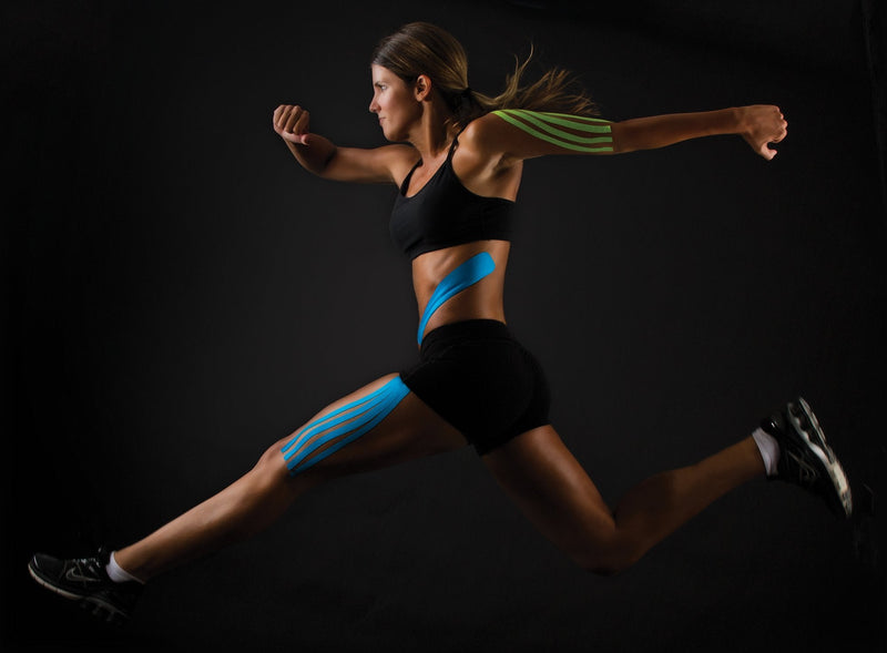 [Australia] - StrengthTape Kinesiology Tape - 5M Precut K Tape Roll - Premium Athletic Tape - Support and Prevent Injuries - Multiple Colors Available Beige 