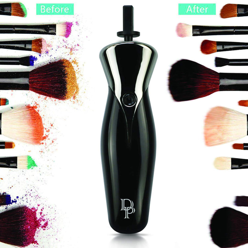 [Australia] - DP Beauty Line Electric Makeup Brush Cleaner & Dryer Set, Keep Your Brushes Clean and Dry, 8 Collars Sizes, 2 Speeds, USB Rechargeable and Portable 