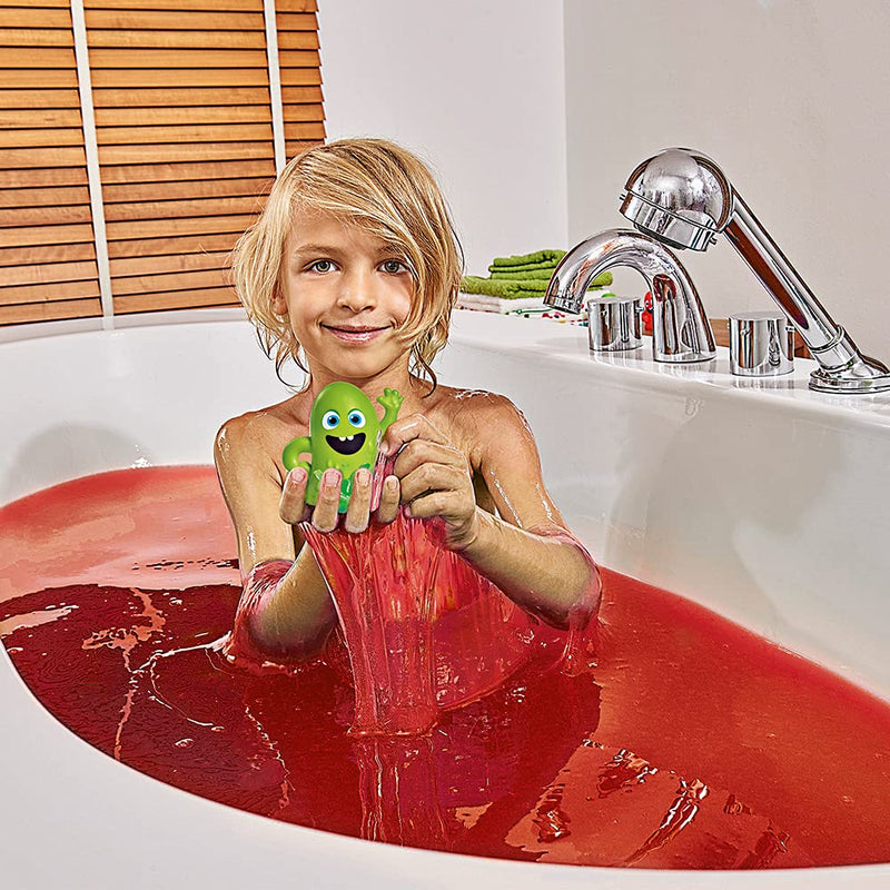 [Australia] - 3 x Slime Baff Red from Zimpli Kids, Turns water into gooey, colourful slime, Make your own Science Experiment Children’s Sensory Kit, Bath Toys for Boys and Girls 