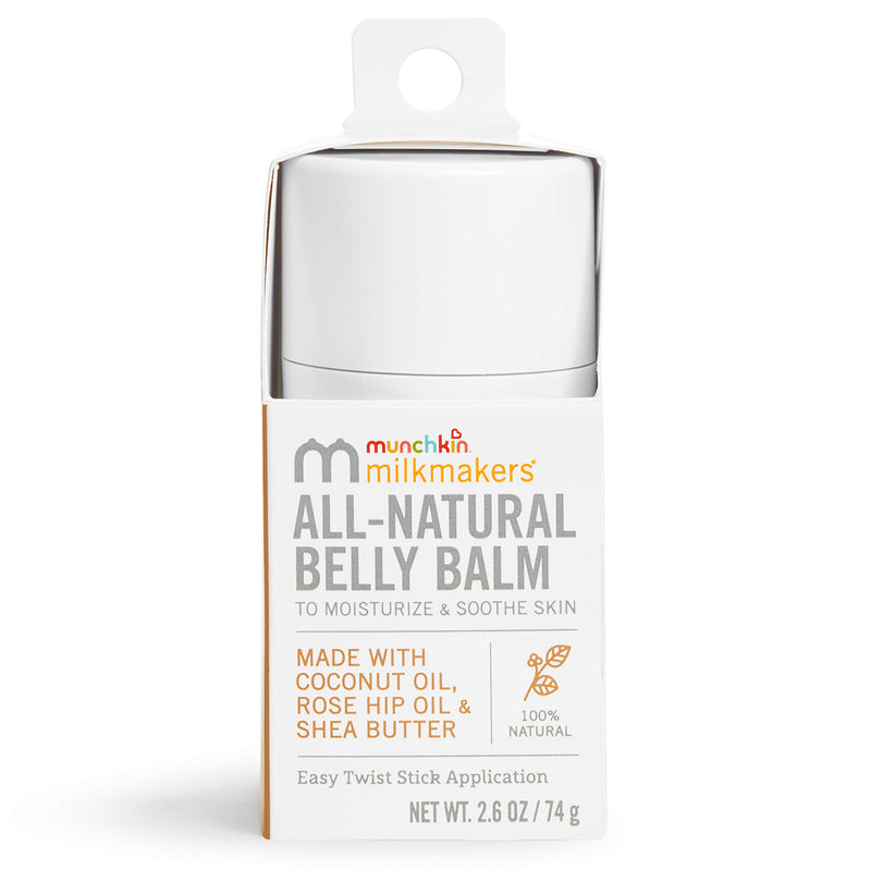 [Australia] - Munchkin Milkmakers Twist-Stick Belly Balm, All-Natural and Moisturizing for Pregnancy Skincare 