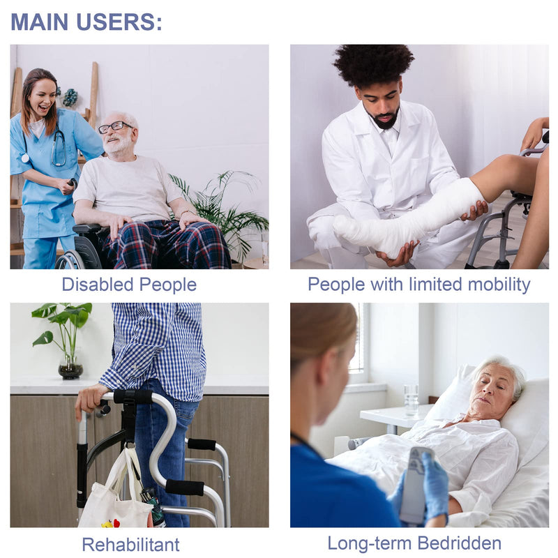 [Australia] - 31.5Inch Padded Bed Transfer Belts Nursing Transfer Sling、Elderly Transfer Helper, Care Safety Mobility Aids Equipment ，for Patient Care 