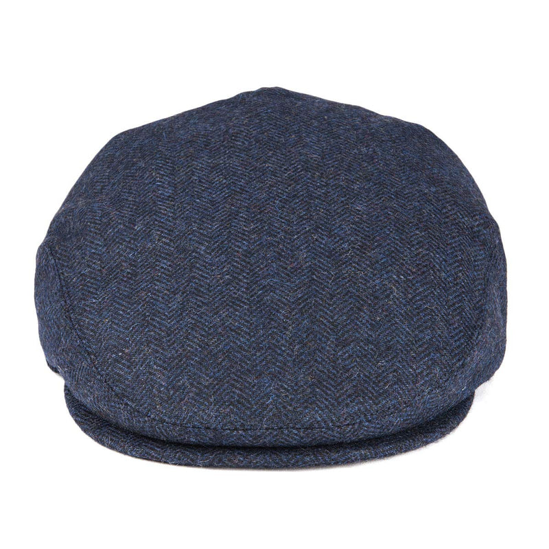 [Australia] - VOBOOM Men's Herringbone Flat Ivy Newsboy Hat Wool Blend Gatsby Cabbie Cap Navy 7 5/8 