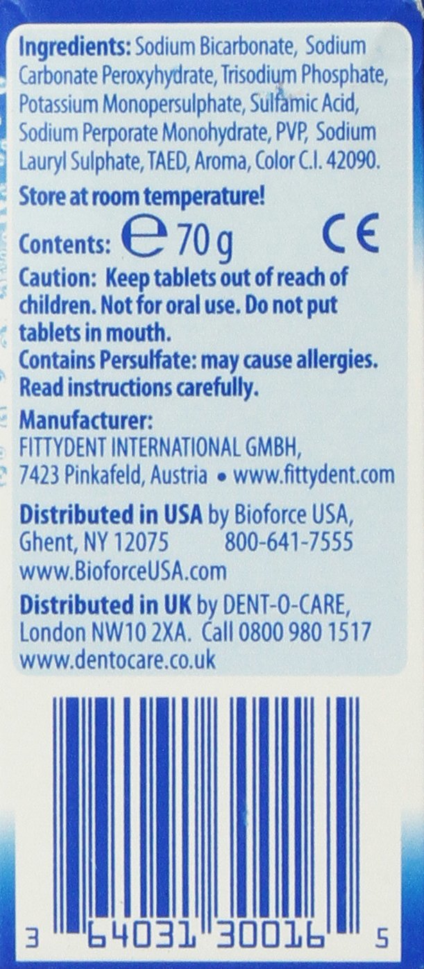 [Australia] - Denture Cleanser 32 Tab By Secure Denture Adhesive (1 Each) 