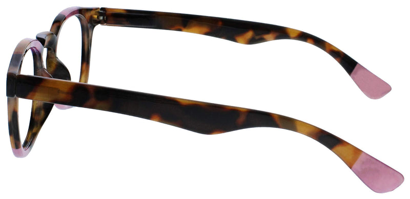 [Australia] - Opulize Ava 2 Pack Brown Tortoiseshell Pink Distance Glasses Short Sighted Myopia Womens Ladies MM62-4 -2.00 