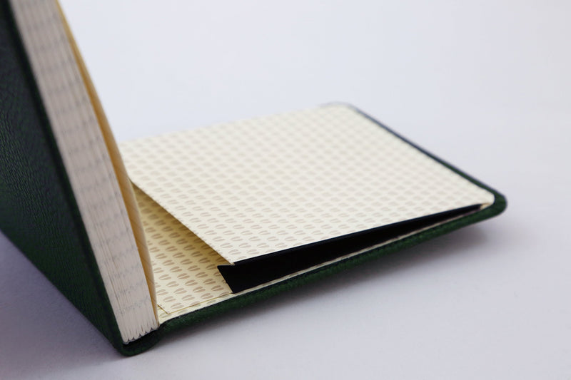 [Australia] - Dingbats - Wildlife Plain Pocket Notebook, Green Deer, A6 - Hardcover - Cream 100gsm Ink-Proof Paper - Includes Pocket, Elastic Closure & Bookmark 