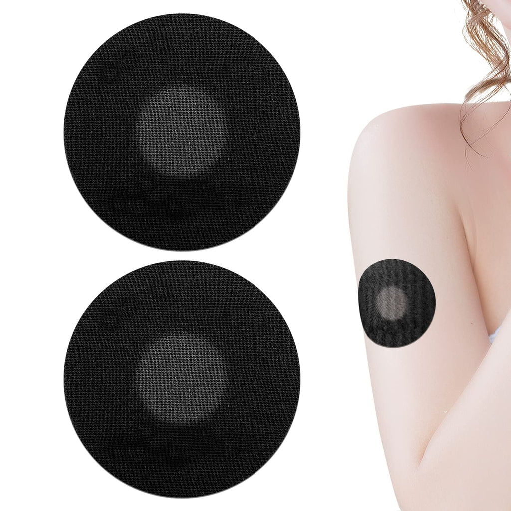 [Australia] - 20pcs Sensor Covers, Waterproof Breathable Sensor Protector Adhesive Patches for Freestyle Libre 2/3 Sensor for Swimming Showering (Black) 