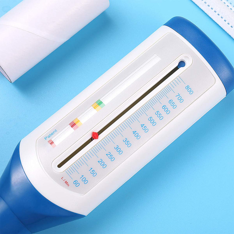 [Australia] - ULTECHNOVO Flow Meter- Lung Exerciser Standard Spirometry Flow Meter Expiratory Flow Meter Asthma Monitor for Women Men 