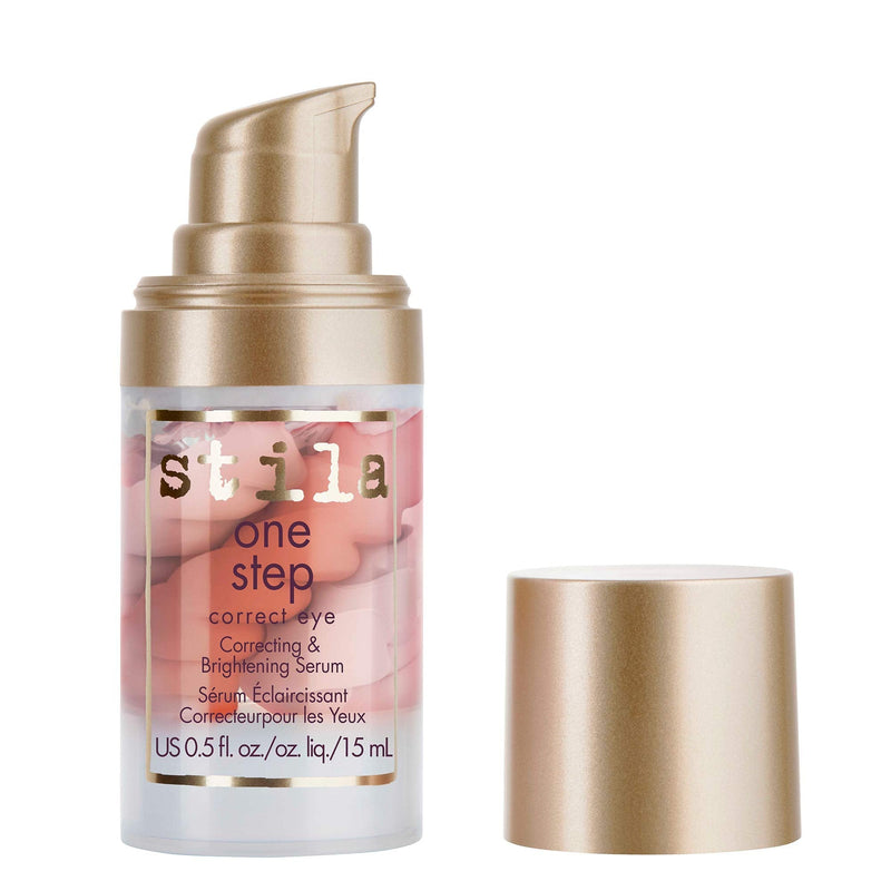 [Australia] - Stila One Step Correct Eye Correcting & Brightening Serum - Erases Dark Circles & Hydrates 15 ml (Pack of 1), Pink,SC50010001 