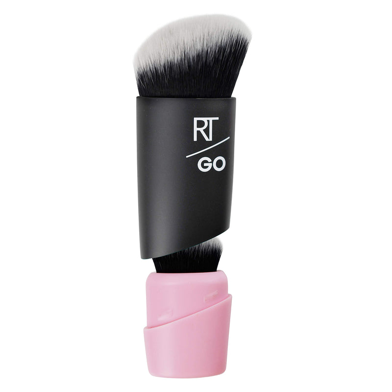 [Australia] - Real Techniques RT Go! Makeup Brushes, For Foundation and Highlighter, Set of 2 