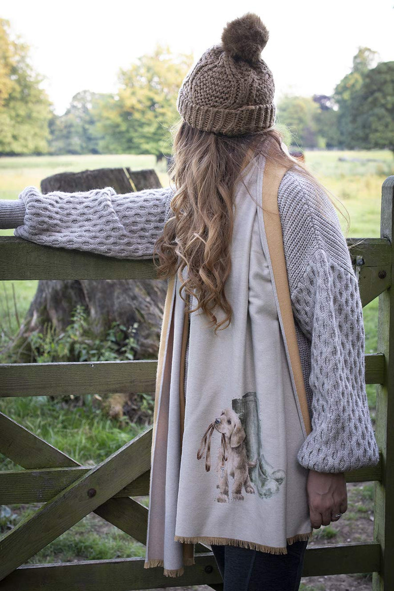 [Australia] - Wrendale Designs Winter Scarf and Gift Bag - Hopeful 