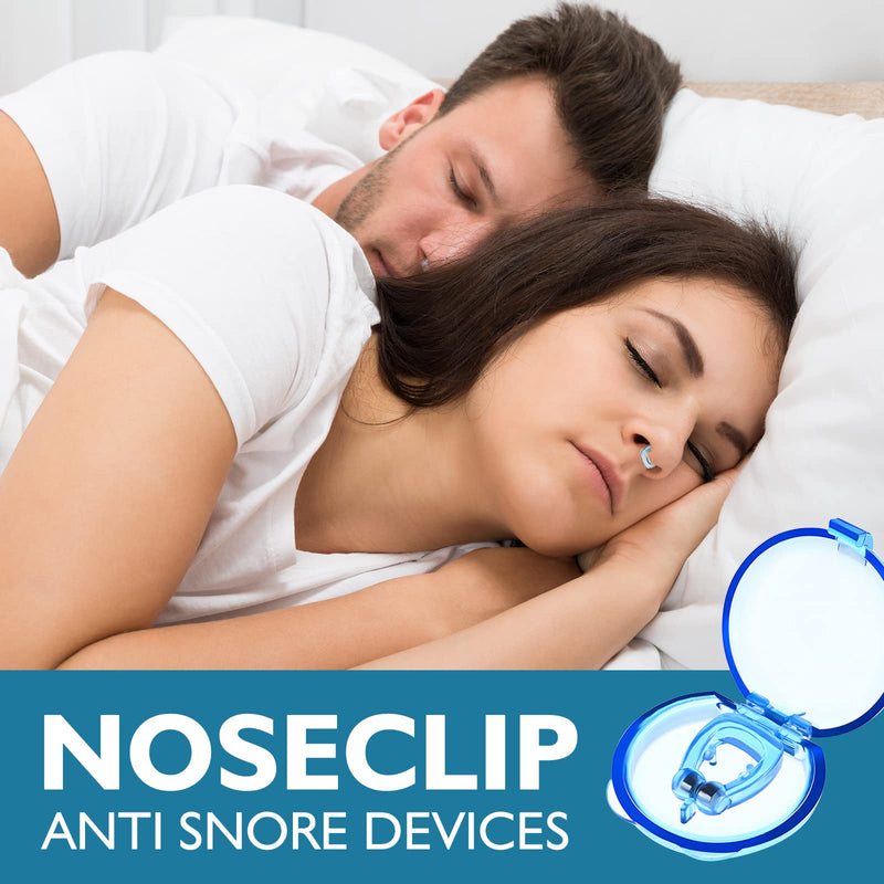 [Australia] - Snore Stopper, Anti Snoring Devices, 4 PCS Magnetic Anti Snoring Nose Clip Provide The Effective Snoring Solution to Stop Snoring 4 Count (Pack of 1) 