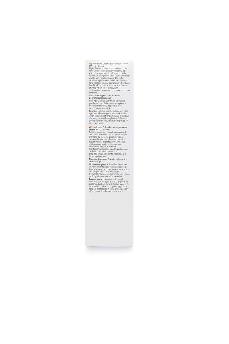 [Australia] - Heliocare Colour Gel Cream SPF 50 Brown 50 ml 
