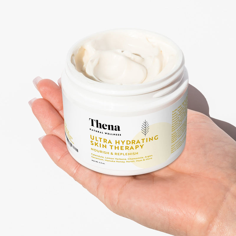[Australia] - Ultra Hydrating Skin Cream For Eczema Treatment Scalp Psoriasis Dry Itchy Skin Rosacea Rashes Seborrheic Dermatitis Natural Organic Moisturizing Ointment Lotion (4.5 ounce) 4.5 Ounce 