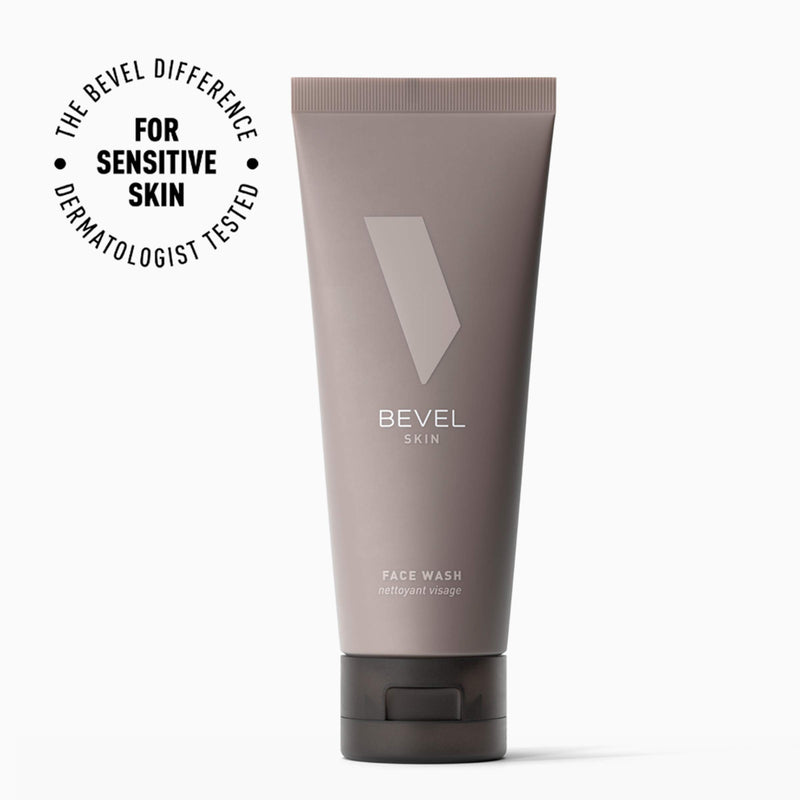 [Australia] - Bevel Face Wash with Tea Tree Oil by Water, and Vitamin B3, to Cleanse, Hydrate and Revitalize Skin, Coconut, 4 Fl Oz 
