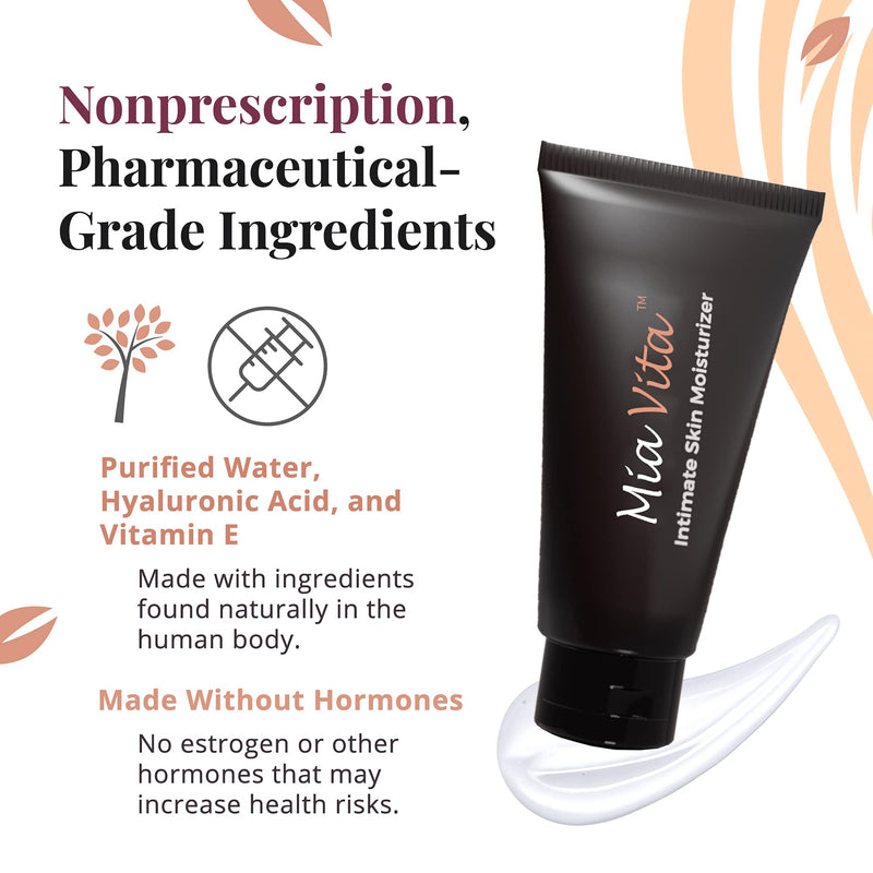 [Australia] - Mia Vita Intimate Skin Moisturizer for Vaginal Dryness, Itching, and Burning, Feminine Hygiene Products, 15g 1 
