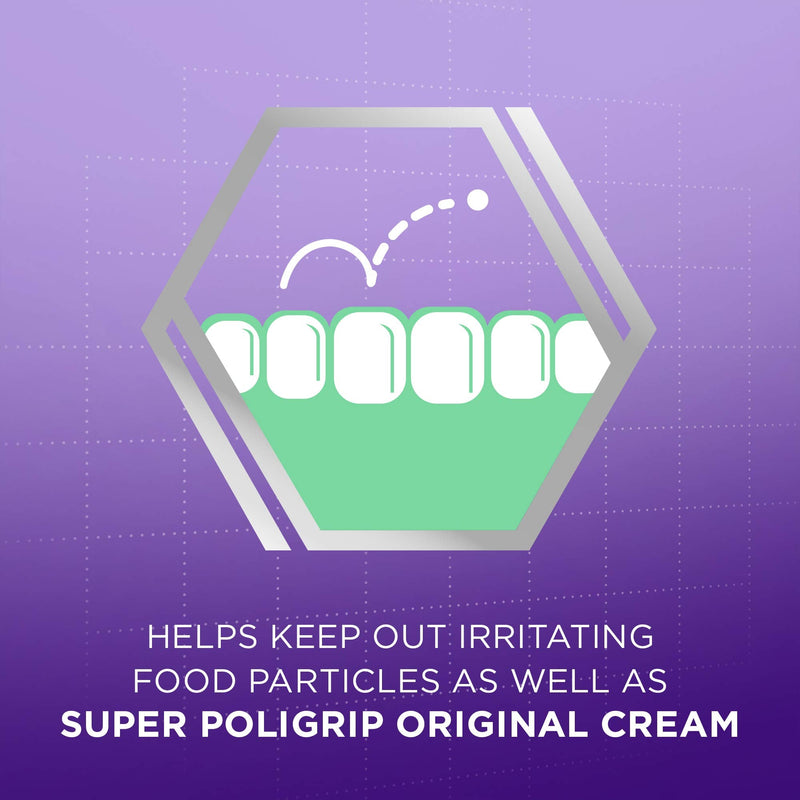 [Australia] - Super PoliGrip Comfort Seal Strips Denture Adhesive - 40 Strips 