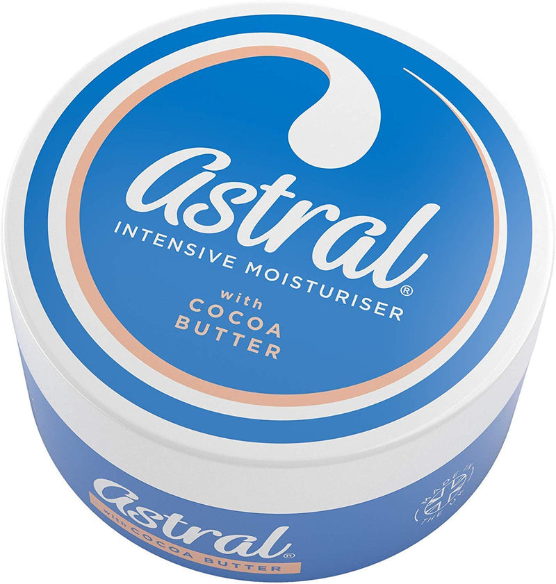 [Australia] - Astral Face & Body Intensive Moisturiser Cream with Cocoa Butter 200ml 200 ml (Pack of 1) 