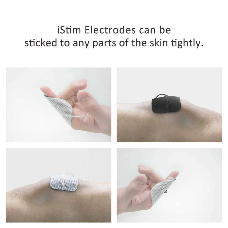 [Australia] - iStim Super Soft 2"x2" TENS Unit Electrodes for TENS Massage EMS - 100% Japanese Gel (2"X2" - 48 Pieces) 
