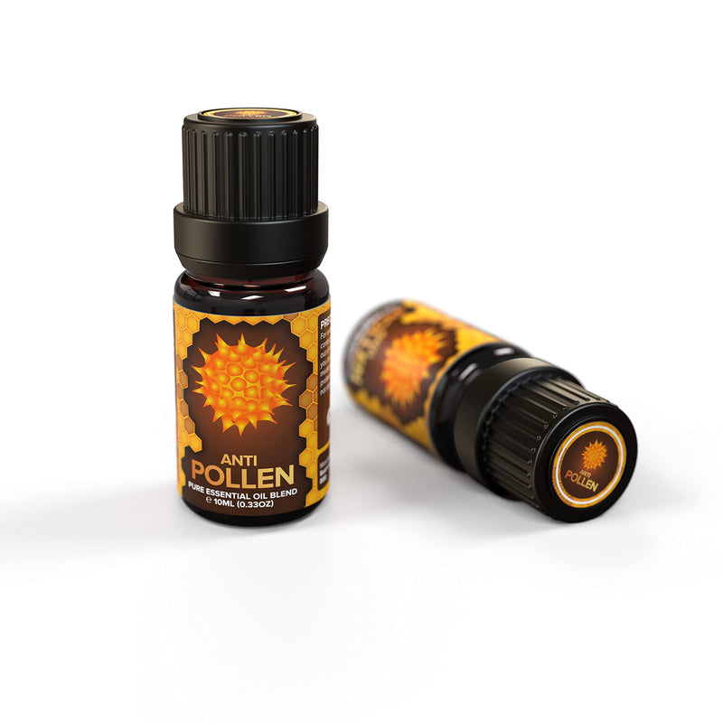 [Australia] - Ecodrop Essential Oils Anti-Pollen Blend - Relaxing & Calming Fragrance Drops with Lemon, Lavender, German Chamomile and Eucalyptus Staigeriana - Aromatherapy Oil Supporting Seasonal Allergy Relief Anti Pollen Blend 